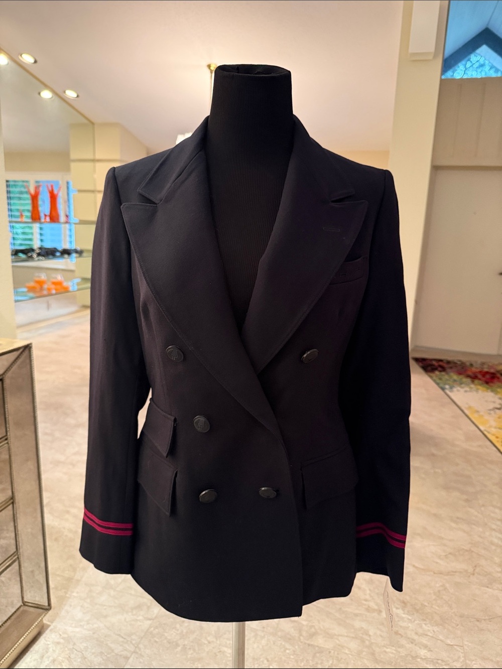 NWT Vintage Wool TWA Blazer Ralph Lauren